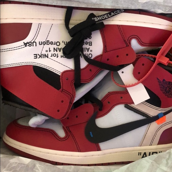 off white jordan 1s